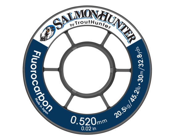 Trout Hunter SalmonHunter Fluorocarbon Tippet Material in de groep Haken & Terminal Tackle / Voor zeevissen en materiaal voor onderlijnen / Kant-en-klare onderlijnen / Tapered onderlijnen bij Sportfiskeprylar.se (TH50171r)