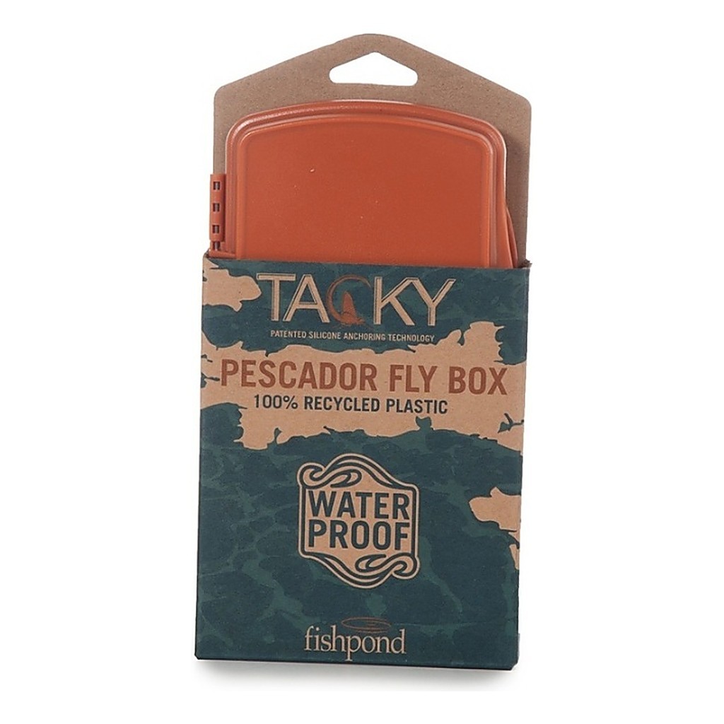 Tacky Pescador Flugbox Burnt Orange in de groep Opslag / Tackleboxen / Vliegvisboxen bij Sportfiskeprylar.se (TPFB-BO)