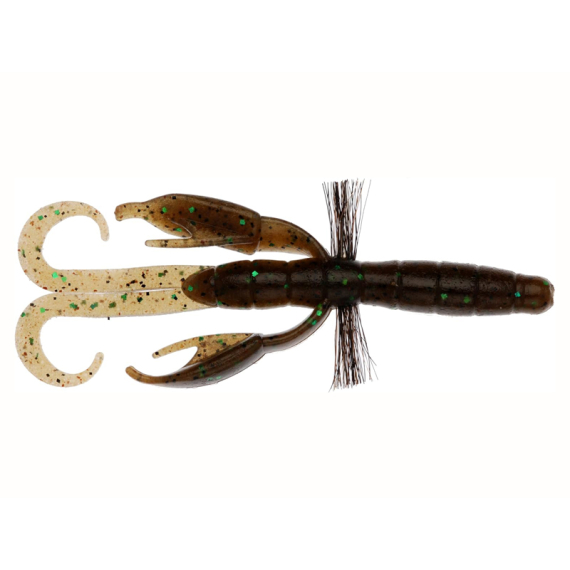 Baitbreath BYS Craw Portly 10cm - Green Pumpkin/Green in de groep Kunstaas / Softbaits / Craws & Creaturebaits / Craws bij Sportfiskeprylar.se (TRA-BB117)