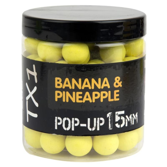 Shimano TX1 Banana & Pineapple Pop-up in de groep Kunstaas / Boilies, Haakaas & Grondaas / Popups & Wafters bij Sportfiskeprylar.se (TX1BPPU1250r)