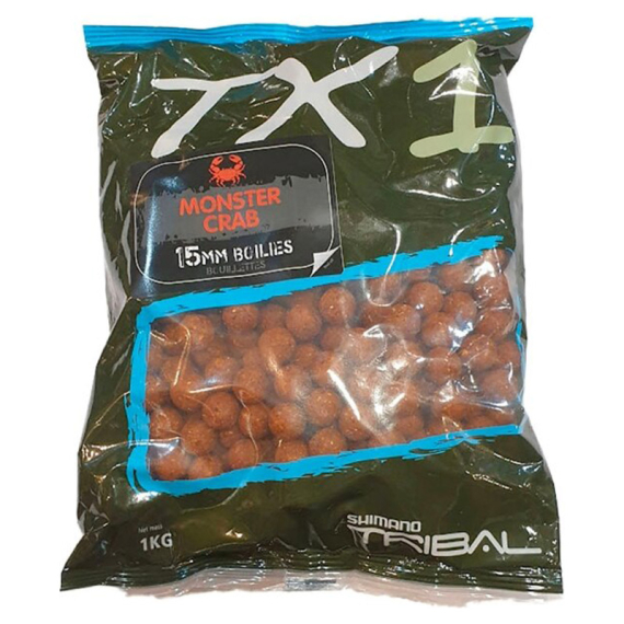 Shimano TX1 Monster Crab Boilies 1kg in de groep Kunstaas / Boilies, Haakaas & Grondaas / Boilies bij Sportfiskeprylar.se (TX1MCB201000r)