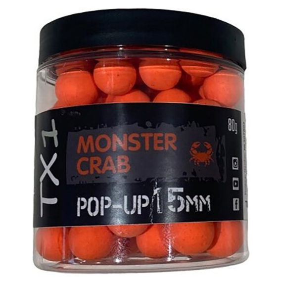 Shimano TX1 Monster Crab Pop-up in de groep Kunstaas / Boilies, Haakaas & Grondaas / Popups & Wafters bij Sportfiskeprylar.se (TX1MCPU1250r)