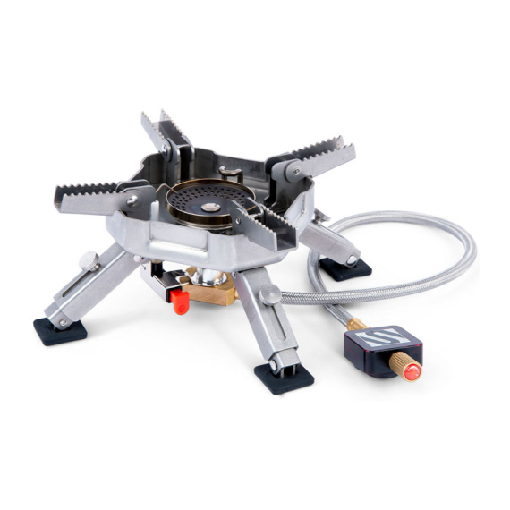 Sonik Sizzla Superstove in de groep Outdoor / Camping Keuken & Keukengerei / Kampeerkachels en Branders / Camping gas kooktoestel bij Sportfiskeprylar.se (UC0006)