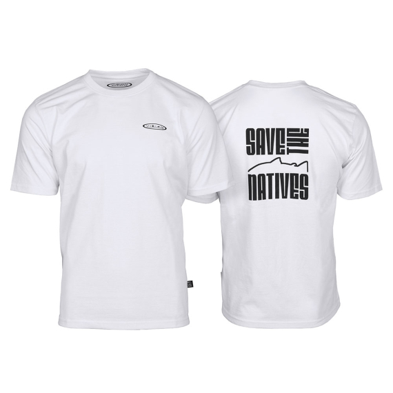 Vision Save T-Shirt White in de groep Kleding & Schoenen / Kleding / T-shirts bij Sportfiskeprylar.se (V3046-Sr)