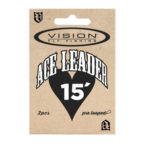 Vision ACE leader 15\' 0,31mm in de groep Haken & Terminal Tackle / Voor zeevissen en materiaal voor onderlijnen bij Sportfiskeprylar.se (VAL1531)