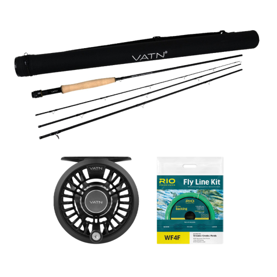 VATN M1 / Rio Mainstream Flugset - 9\' #5 in de groep Combo\'s / Vliegvis kits / Eenhandige vliegvissets bij Sportfiskeprylar.se (VATNST952026RIOMAIN)