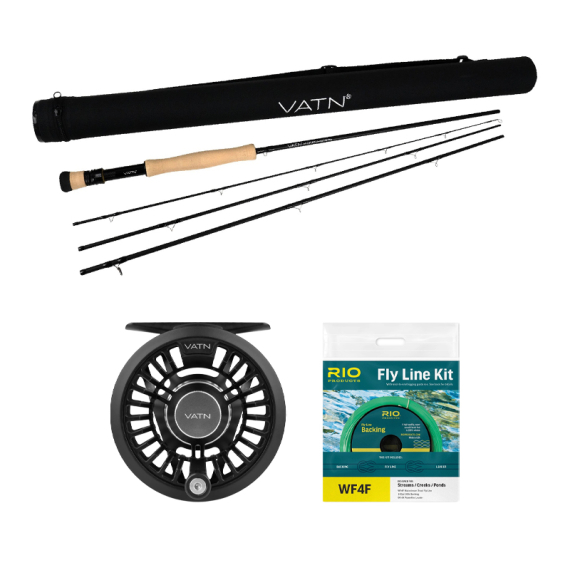 VATN M1 / Rio Mainstream Flugset - 9\' #7 in de groep Combo\'s / Vliegvis kits / Eenhandige vliegvissets bij Sportfiskeprylar.se (VATNST972026RIOMAIN)