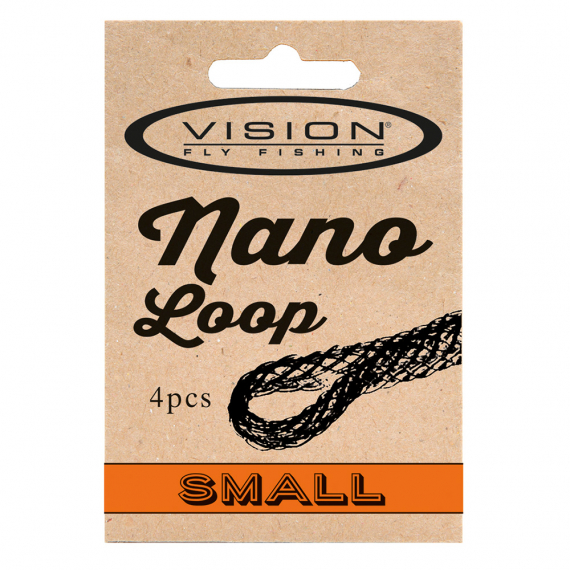 Vision Nano Loops Small in de groep Haken & Terminal Tackle / Voor zeevissen en materiaal voor onderlijnen / Onderlijnmateriaal / Onderlijnmateriaal Vliegvissen bij Sportfiskeprylar.se (VBL-S)
