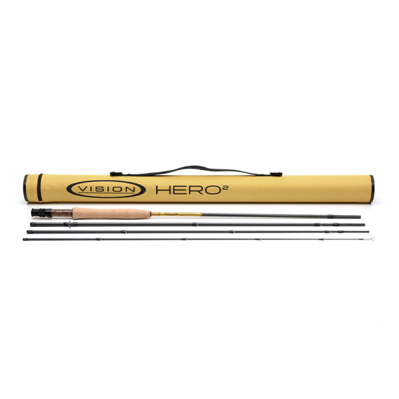 Vision Trout HERO² Single Hand Fly Rod in de groep Hengels / Vliegvishengels / Eenhandige vliegvishengels bij Sportfiskeprylar.se (VHII4904r)