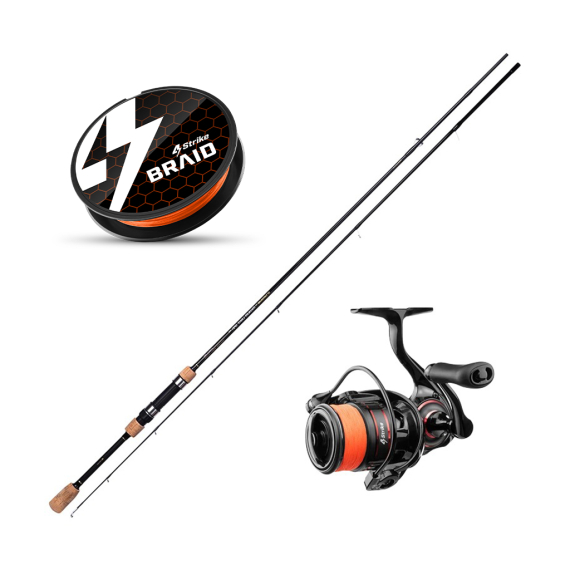 4Strike Vortex & Mikado Sensual Perch Combo in de groep Combo\'s / Spinvis combo\'s / Baars Spinhengel Set bij Sportfiskeprylar.se (VORTEXSENSUALLIGHTSET)