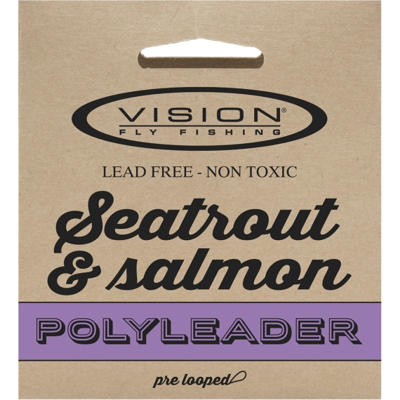 Vision Seatrout & Salmon Polyleader in de groep Haken & Terminal Tackle / Voor zeevissen en materiaal voor onderlijnen / Kant-en-klare onderlijnen / Poly-onderlijnen bij Sportfiskeprylar.se (VPS0r)
