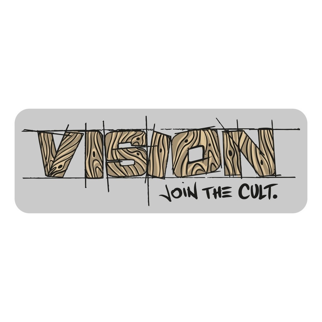 Vision Join the cult sticker 150mm in de groep Andere / Stickers en stickers bij Sportfiskeprylar.se (VS6)