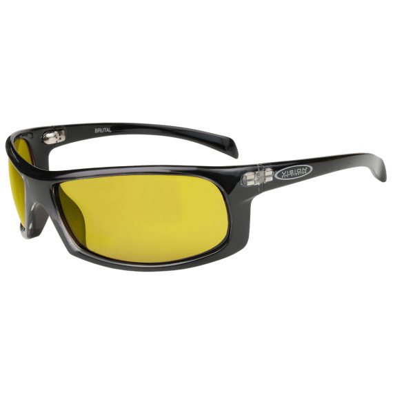 Vision Brutal Sunglasses Yellow in de groep Kleding & Schoenen / Brillen / Gepolariseerde zonnebrillen bij Sportfiskeprylar.se (VWF51)