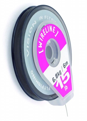 Vision Pike Wire leader 15 lb in de groep Haken & Terminal Tackle / Voor zeevissen en materiaal voor onderlijnen / Onderlijnmateriaal bij Sportfiskeprylar.se (VWL15)