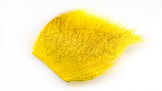 Deer Body Hair - Yellow in de groep Haken & Terminal Tackle / Vliegvis bindmateriaal / Vliegbindmateriaal / Haarmateriaal / Hertenhaar bij Sportfiskeprylar.se (W-DBH006)