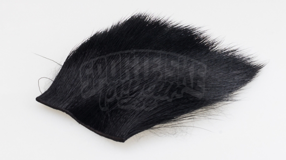 Deer Body Hair - Black in de groep Haken & Terminal Tackle / Vliegvis bindmateriaal / Vliegbindmateriaal / Haarmateriaal / Hertenhaar bij Sportfiskeprylar.se (W-DBH100)