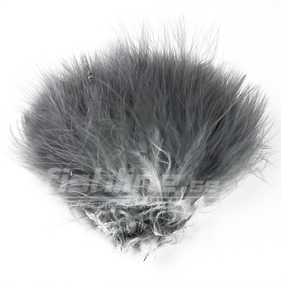 Marabou Strung - Shad Gray in de groep Haken & Terminal Tackle / Vliegvis bindmateriaal / Vliegbindmateriaal / Veren & Capes / Andere veren bij Sportfiskeprylar.se (W-MB137)