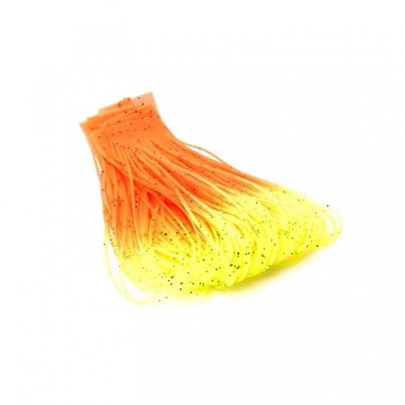 Sili Legs - Fire tip chartreuse/Fire orange in de groep Haken & Terminal Tackle / Vliegvis bindmateriaal / Vliegbindmateriaal / Andere synthetische materialen bij Sportfiskeprylar.se (W-SF409)