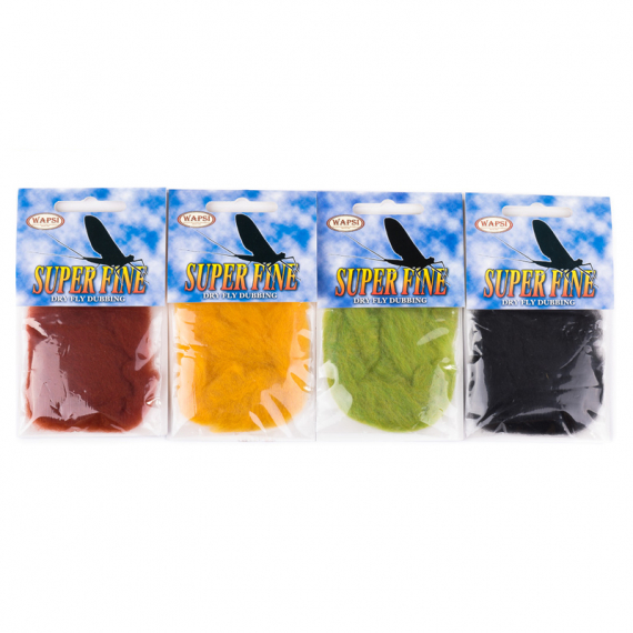 Super Fine Dubbing in de groep Haken & Terminal Tackle / Vliegvis bindmateriaal / Vliegbindmateriaal / Dubbing bij Sportfiskeprylar.se (W-SFD001r)