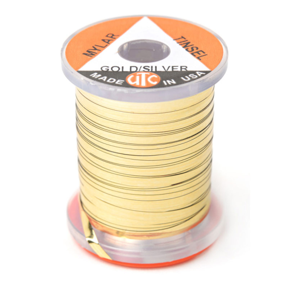 Flat Mylar Tinsel 3/64 medium in de groep Haken & Terminal Tackle / Vliegvis bindmateriaal / Vliegbindmateriaal / Klatergoud bij Sportfiskeprylar.se (W-TSF-12)