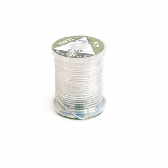 Vinyl D Rib, Medium - Clear in de groep Haken & Terminal Tackle / Vliegvis bindmateriaal / Vliegbindmateriaal / Andere synthetische materialen bij Sportfiskeprylar.se (W-VRM000)