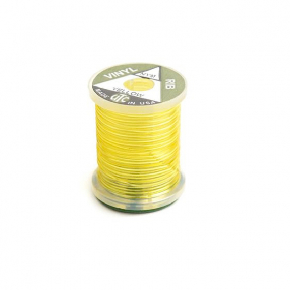 Vinyl D Rib, Medium - Yellow in de groep Haken & Terminal Tackle / Vliegvis bindmateriaal / Vliegbindmateriaal / Andere synthetische materialen bij Sportfiskeprylar.se (W-VRM006)