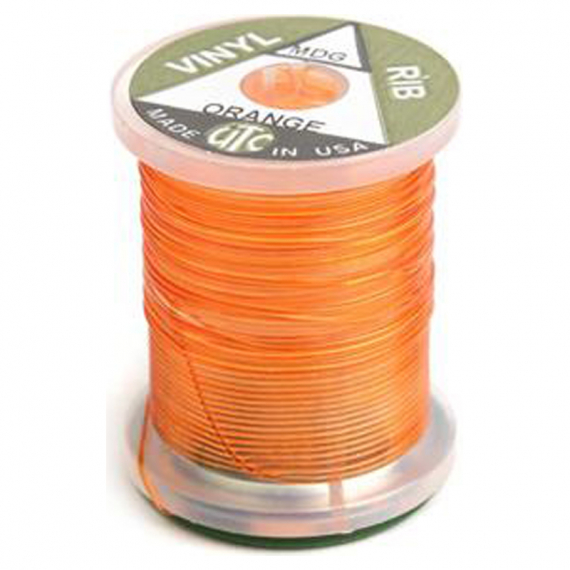Vinyl D Rib, Midge - Orange in de groep Haken & Terminal Tackle / Vliegvis bindmateriaal / Vliegbindmateriaal / Andere synthetische materialen bij Sportfiskeprylar.se (W-VRS012)