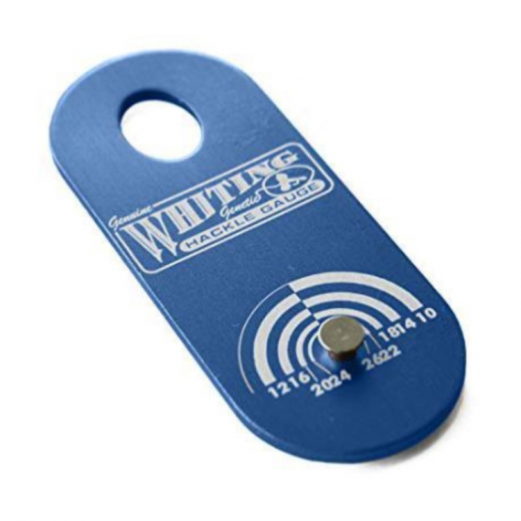 Whiting W-100 Hackle Gauge in de groep Haken & Terminal Tackle / Vliegvis bindmateriaal / Hulpmiddelen voor vliegbinden / Hackle Tang bij Sportfiskeprylar.se (W100Br)