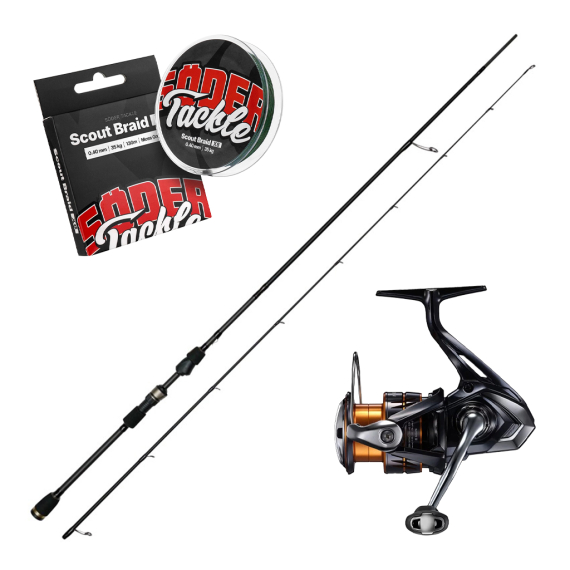 Westin W3 Finesse T&C & Nexave FJ Combo 7\'6\'\' 5-15g in de groep Combo\'s / Spinvis combo\'s / Baars Spinhengel Set bij Sportfiskeprylar.se (W360-0762-MLNEXSET)