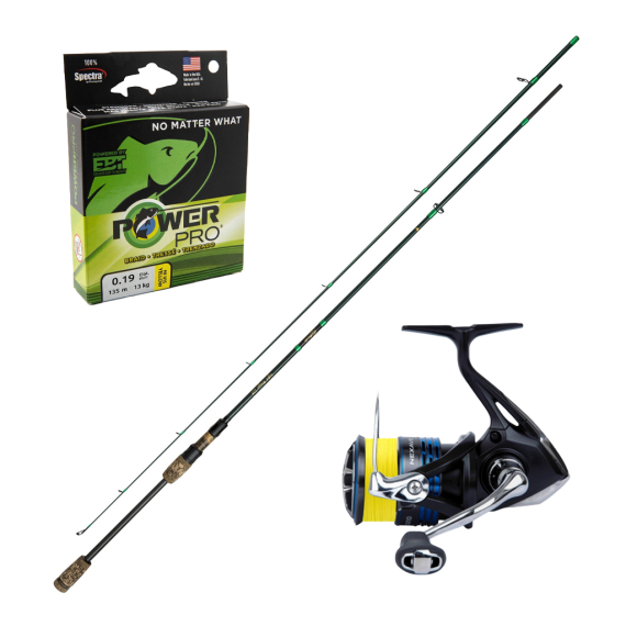 Mikado Katsudo Light Ranger & Nexave Spinning Combo 4-21g in de groep Combo\'s / Spinvis combo\'s / Baars Spinhengel Set bij Sportfiskeprylar.se (WAA616-225COMBO)