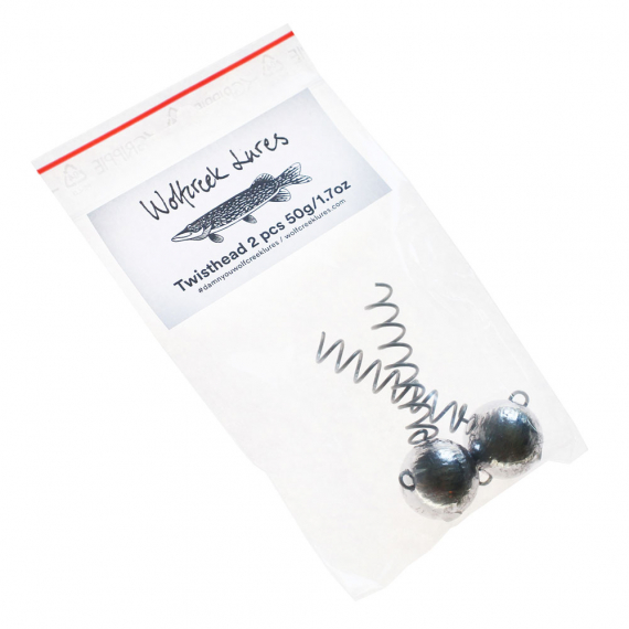 Wolfcreek Lures Twisthead (2-pak) in de groep Haken & Terminal Tackle / Jigkoppen bij Sportfiskeprylar.se (WCL-TWST-7r)