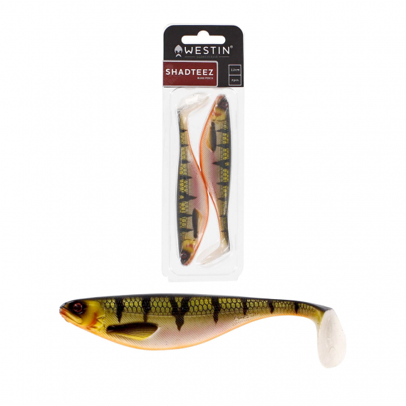 Westin ShadTeez (blister) in de groep Kunstaas / Softbaits / Baars Softbaits & Snoekbaars Softbaits bij Sportfiskeprylar.se (WS32129r)