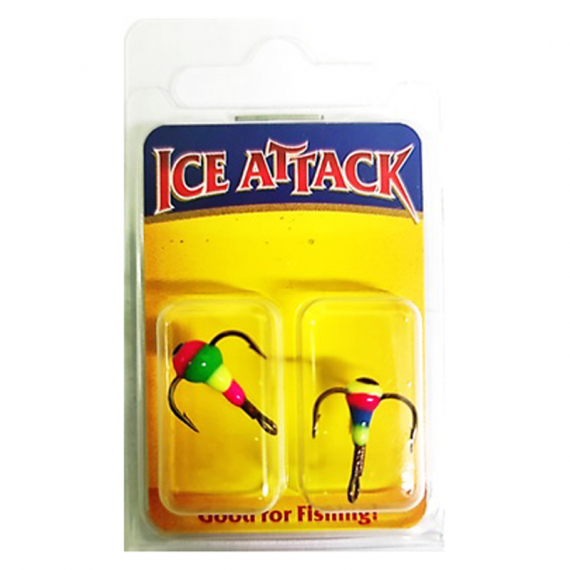 Ice Attack Ice Jig Hook in de groep Haken & Terminal Tackle / Haken / Dreggen bij Sportfiskeprylar.se (WT-ME10-2Pr)