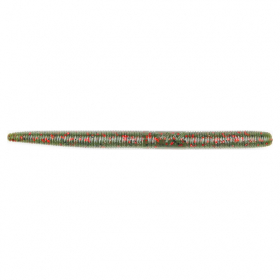 X Zone Pro Series True Center Stick, 12,7cm (8pcs) - Watermelon Bk & Rd Flk in de groep Kunstaas / Softbaits / Craws & Creaturebaits / Wormen bij Sportfiskeprylar.se (XZ12136)
