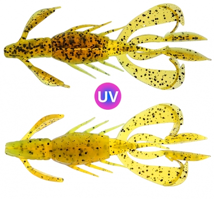 PerchFight Crayfish 4.4\'\' (5-pak) in de groep Kunstaas / Softbaits / Craws & Creaturebaits / Craws bij Sportfiskeprylar.se (Z-PC4.4-GPCr)