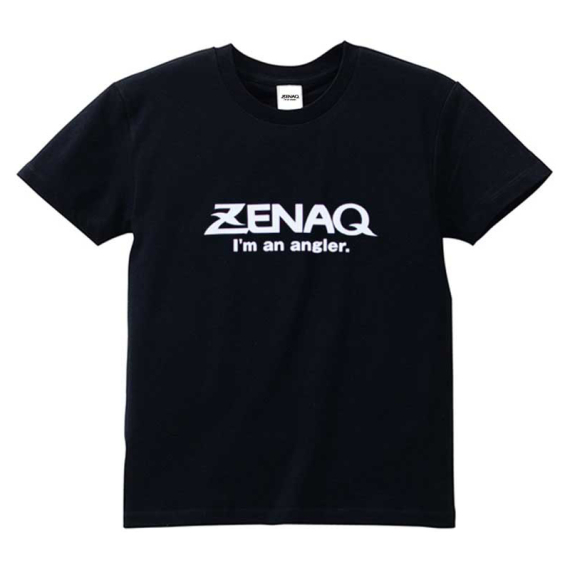 Zenaq Logo T-shirt Black in de groep Kleding & Schoenen / Kleding / T-shirts bij Sportfiskeprylar.se (Z66024r)