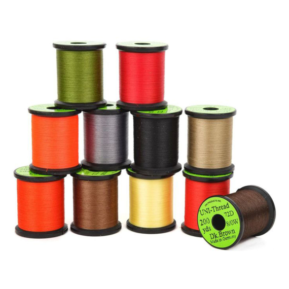 UNI 8/0 Waxed 200yds in de groep Haken & Terminal Tackle / Vliegvis bindmateriaal / Vliegbindmateriaal / Binddraad bij Sportfiskeprylar.se (Z82WBLr)