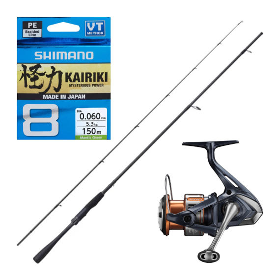 Shimano Zodias Spinning Combo 2,13m 7\'0\'\'5-15g 2pc in de groep Combo\'s / Spinvis combo\'s / Baars Spinhengel Set bij Sportfiskeprylar.se (ZODIASNASCISPINNINGCOMBO)