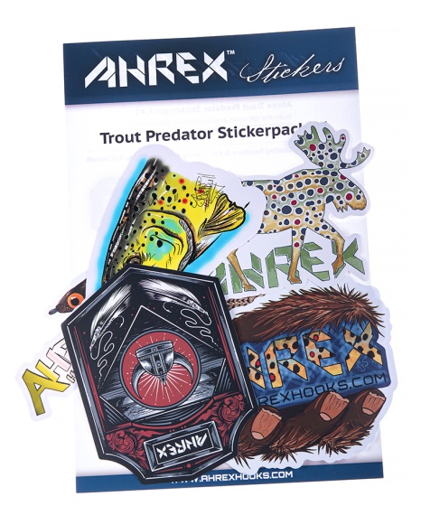 Trout Predator Sticker Pack #1 in de groep Andere / Stickers en stickers bij Sportfiskeprylar.se (atp01)