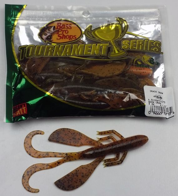 Bass Pro Crack Craw 11,5 cm in de groep Kunstaas / Softbaits / Baars Softbaits & Snoekbaars Softbaits bij Sportfiskeprylar.se (crackcrawr)