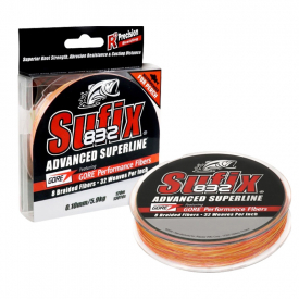 Sufix 832 Braid Fire Camo 120m - 0.18mm