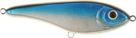 Buster Jerk, shallow, 15cm, Blue/Chrome