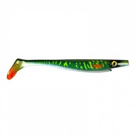 Giant Pig Shad, 26cm, 130g - Green Motoroil Pike UV