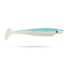 Piglet Shad 10cm (6-pak) - Baby Blue Shad