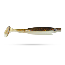 Piglet Shad, 10cm, 7g (6-pak) - Phosphor Shad