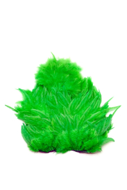 White dyed Highlander Green