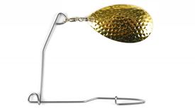 Instant Spinnerbait, #8 Indiana Hammered Gold
