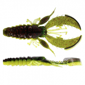 Westin CreCraw Creaturebait 8,5cm 7g - Black/Chartreuse (5-pak)
