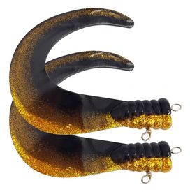 SvartZonker Big Tail (2-pak) - C18 Black/Gold
