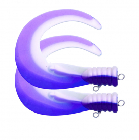 SvartZonker Big Tail (2-pak) C30 Blue/Pearl White Reverse